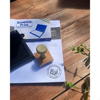 Kit Carimbo Personalizado com Almofada Preta Livros, Biblioteca Particular, Professores e Escolas em Oferta na Shopee