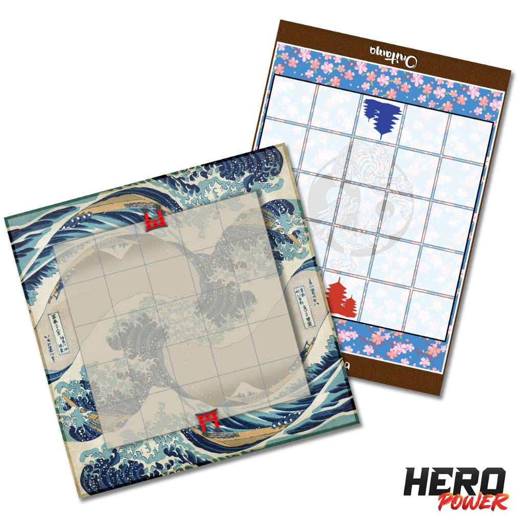 Playmat Onitama Boardgame | Lona Vinil | *Somente o Playmat* em Oferta na Shopee