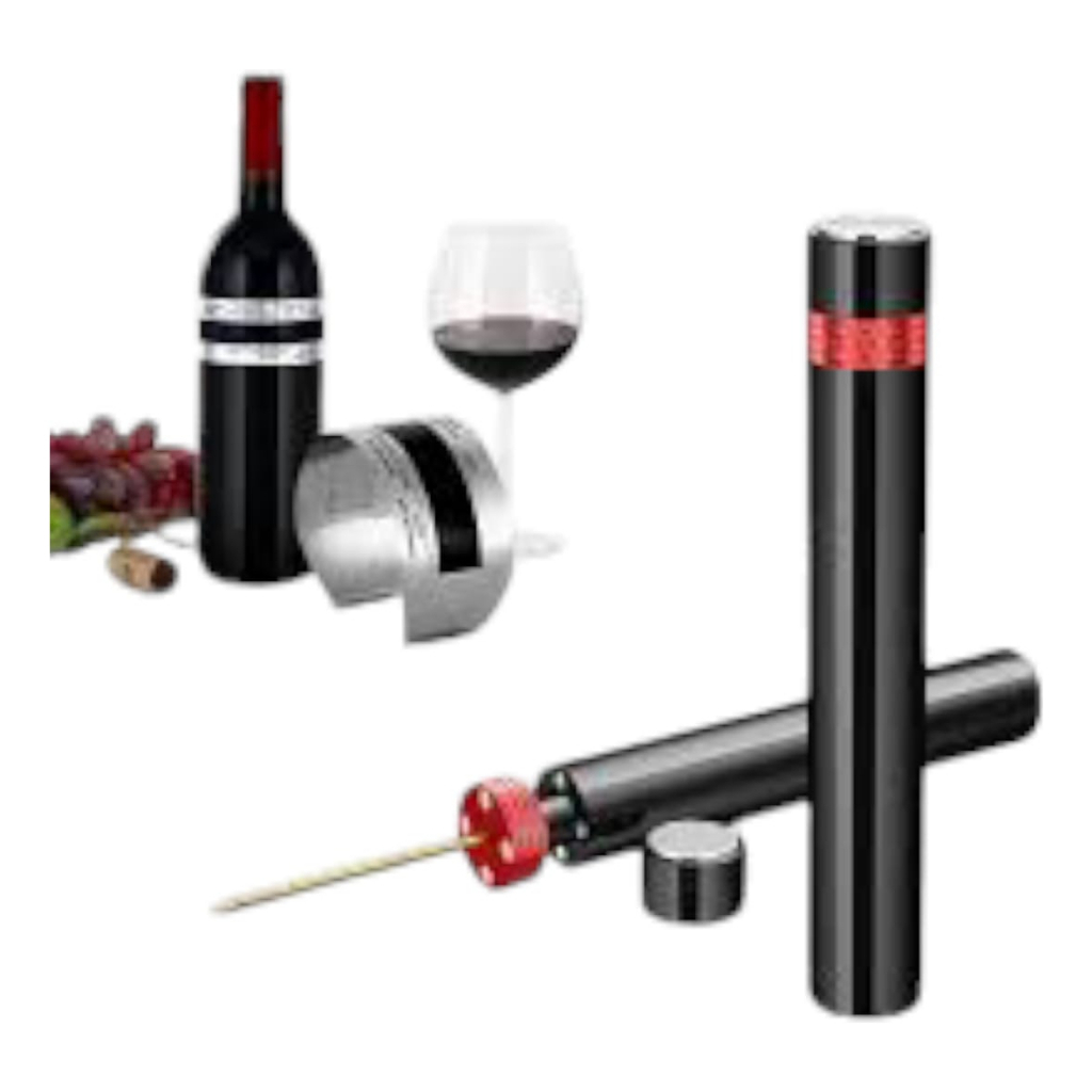Saca-Rolhas Kapbom KA-4551 Air Pump – Abridor de Vinho Prático e Rápido