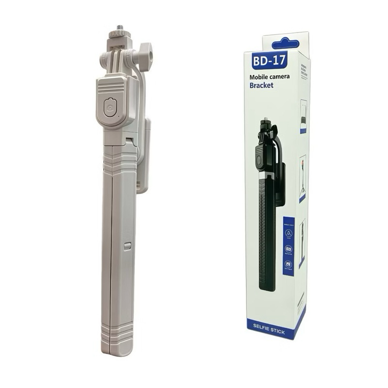 Selfie stick 1.7M de comprimento sem fio Bluetooth tripé portátil retrátil em Oferta na Shopee