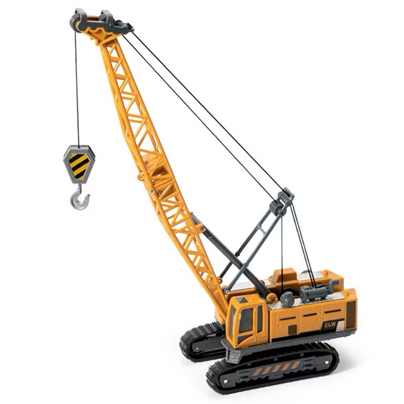 Guindaste de Esteira Miniatura Máquinas Pesadas Coleção GWM