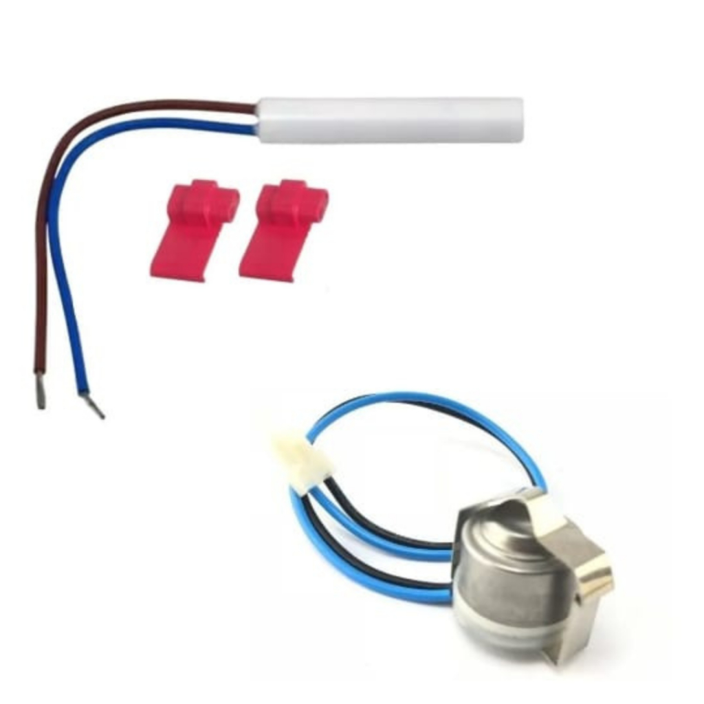 Kit Sensor 10k + Bimetal Geladeira Brastemp Consul Similar