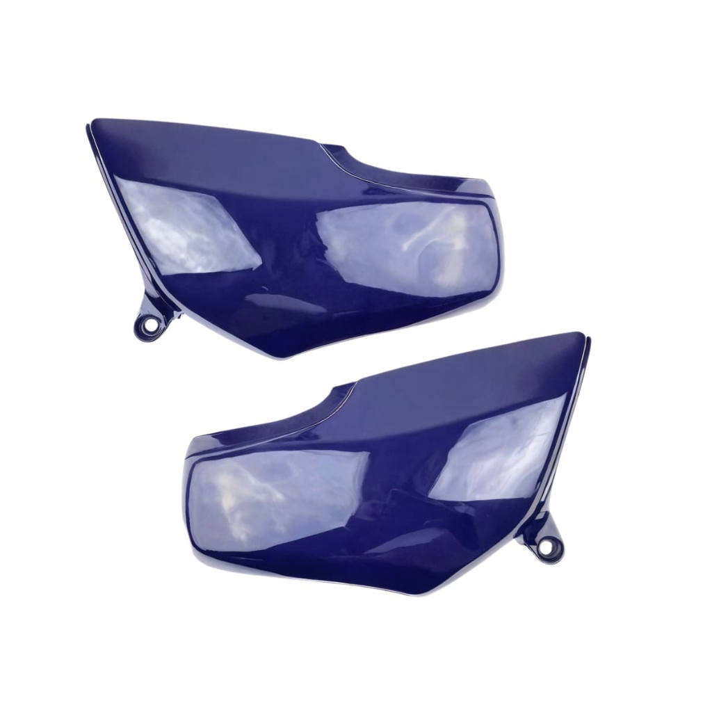 Carenagem Par Tampa Lateral Cg Titan 125 Azul 1995 1996 1997 1998 1999 Azul Enseada e Biscaia Pintado Envernizado