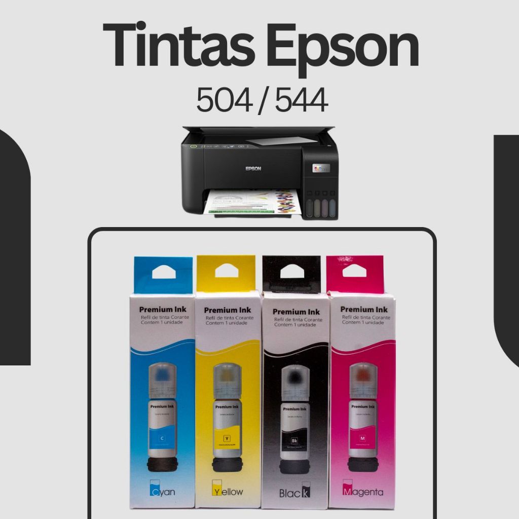 Tintas Epson 544: Onde Comprar | BuscaProdutos