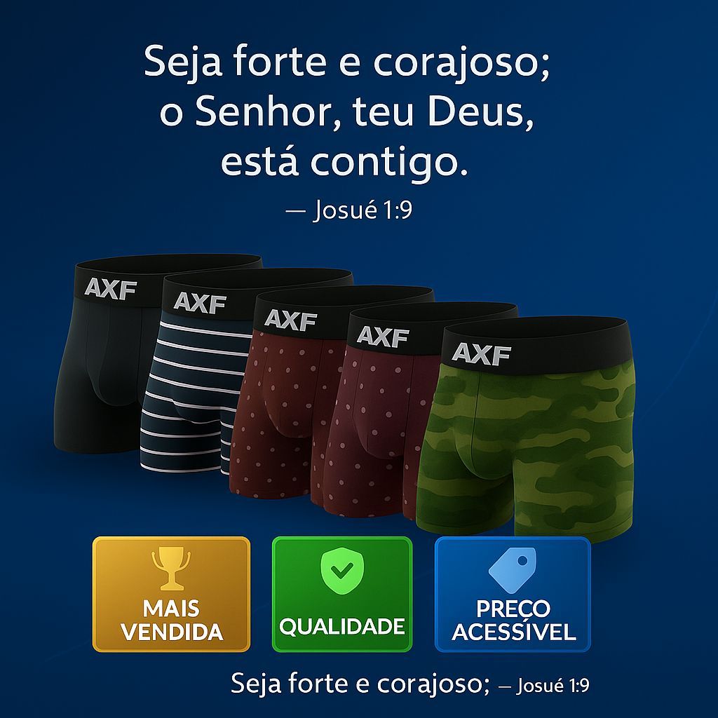 Kit Com 10 Cuecas Boxer Microfibra