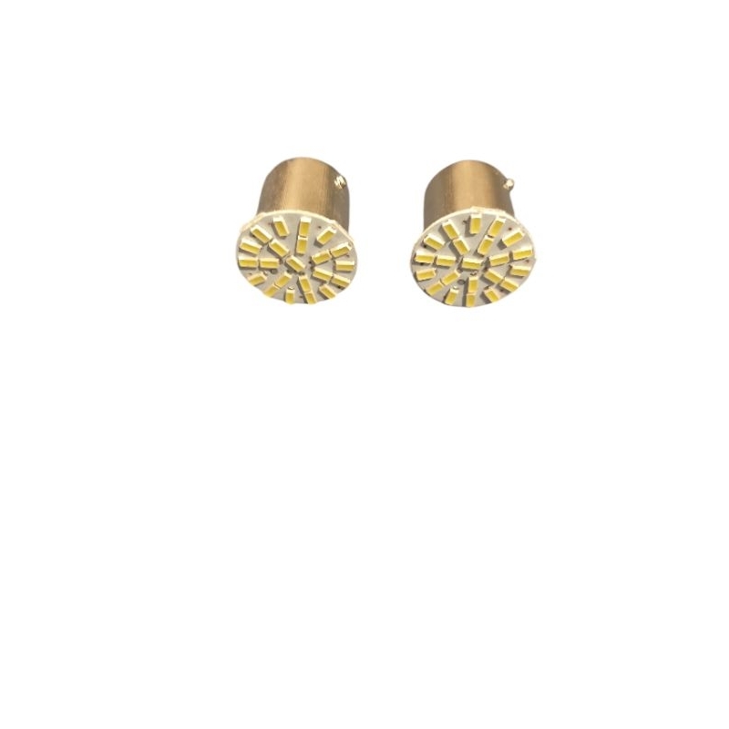 Lâmpada Um Polo P21W 1156 22 Leds SMD Super Branco Un
