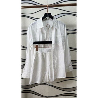 Conjunto 2 pecas  Camisa Básica e Short com Forro Interno em Oferta na Shopee