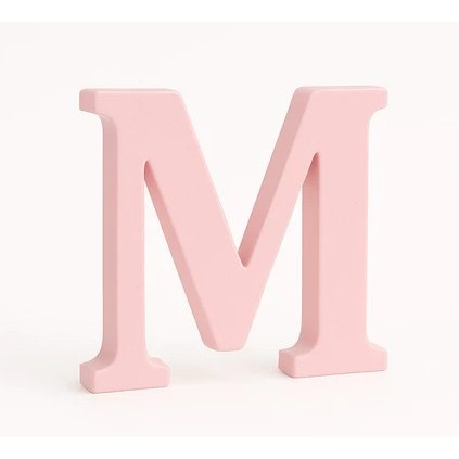 Letra decorativa avulsa chá de bebê, festas, decoração - impressão 3D - 20 CM