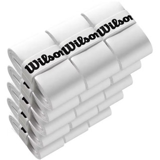 Kit 20 Overgrip Wilson ParaBeach Tennis Tênis Padel Cor Branco Sem Furação Envio Imediato.
