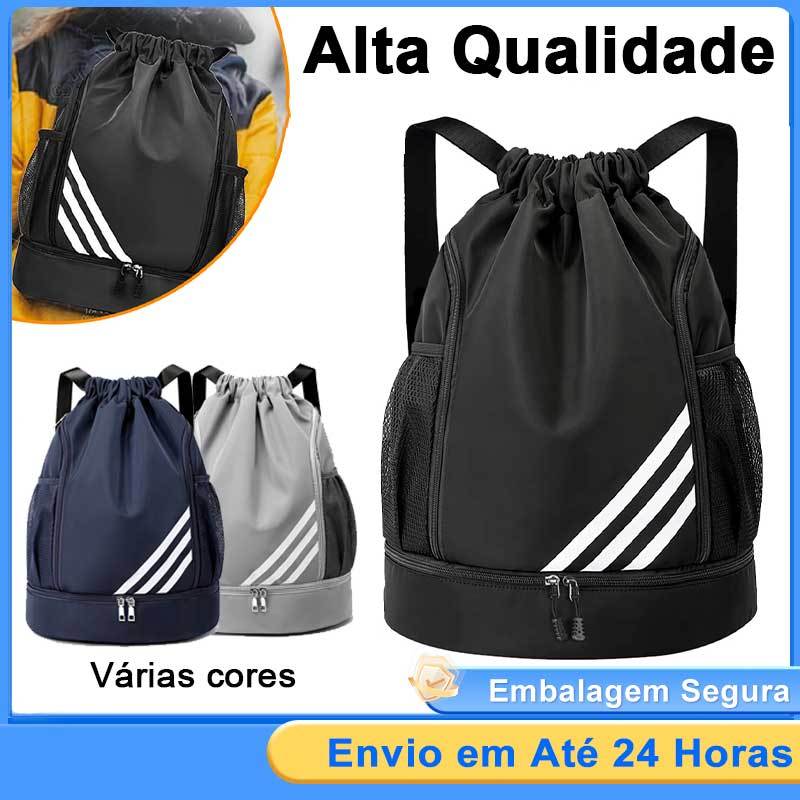 Mochila Bolsa Saco Sacola Costas Impermeável Academia Mochila Impermeável Basquete Fitnes em Oferta na Shopee