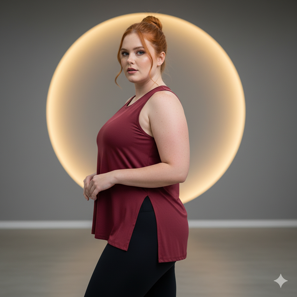 Regata Academia Feminina Plus Size Básica Tapa Bumbum Alça Grossa Soltinha Treino Cavada Confortável em Oferta na Shopee
