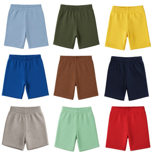 Kit Bermuda Infantil Masculina Short Moletinho Verão 100% Algodão Menino 2 à 8 Anos