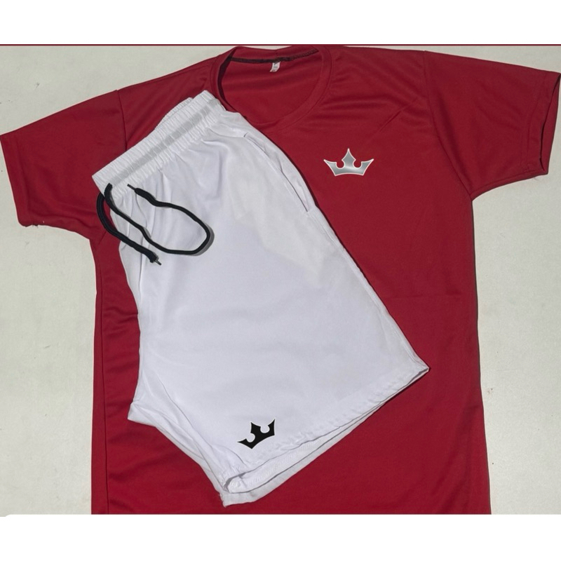 CONJUNTO BERMUDA ELASTANO + CAMISETA DRAY DA COROA 👑 LANÇAMENTO P VERAO