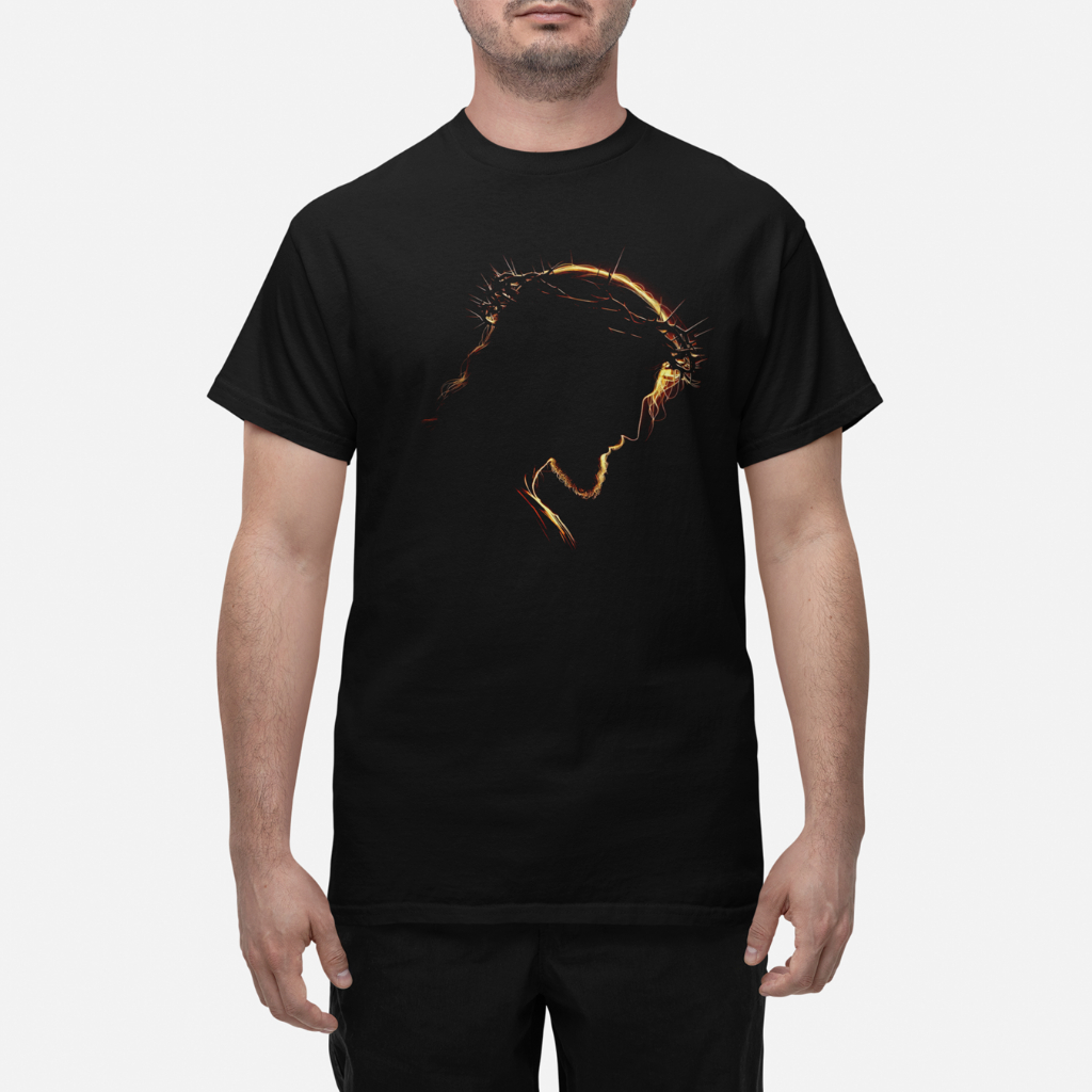 Camiseta Masculina Streetwear - Coroa Cristo - Mais vendida