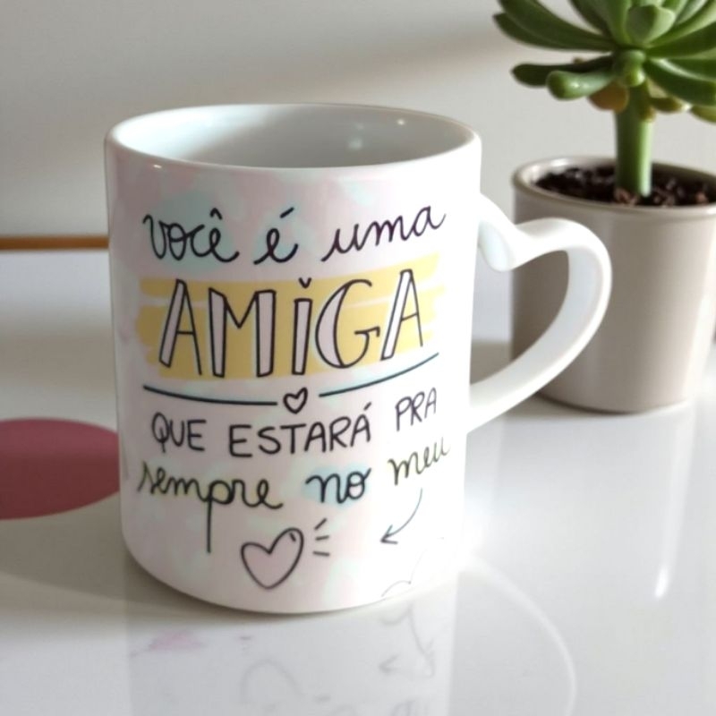 Canecas Amizade personalizada Amigas Forever Best Friends presente aniversário xícara festa de aniversário personalizada