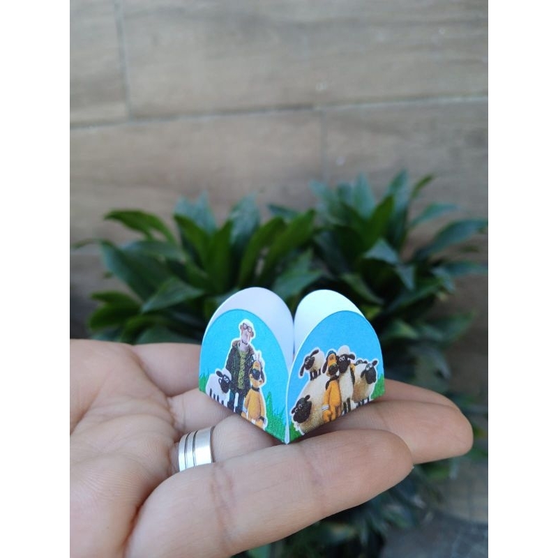 FORMINHAS PARA DOCINHOS SHAUN O CARNEIRO LEMBRANCINHA FESTA ANIVERSÁRIO PERSONALIZADO