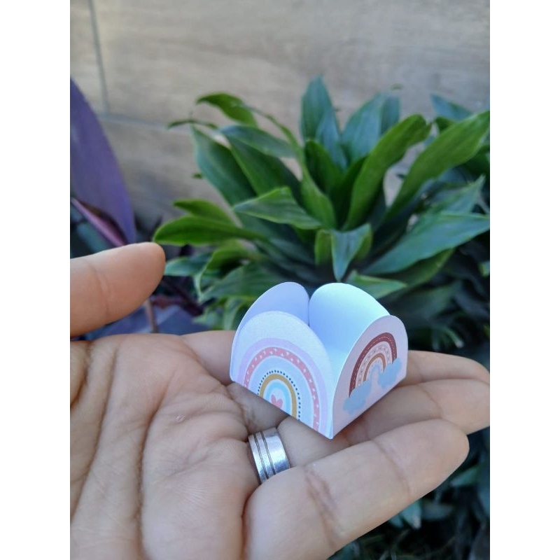 FORMINHAS PARA DOCINHO ARCO ÍRIS BOHOR LEMBRANCINHA FESTA ANIVERSÁRIO PERSONALIZADO
