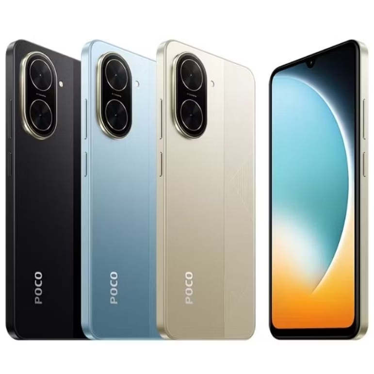 Celular POCO C71 Dual Sim 3GB RAM 64GB / 4GB RAM 128GB Versão Global