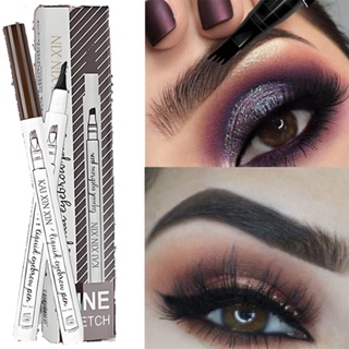 kIT1/2/3 Caneta 4D Eyebrow Pen Dá Um Visual natural , Impermeável , De Longa Duração em Oferta na Shopee