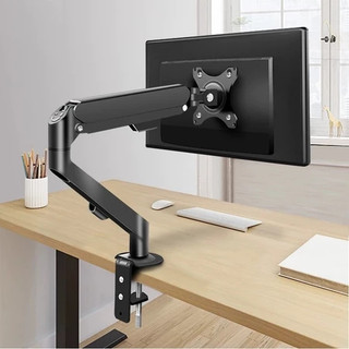Suporte de Monitor Ajustável 17-34 Polegadas - Pendura de Parede, Elevação Livre para Escritório U1
