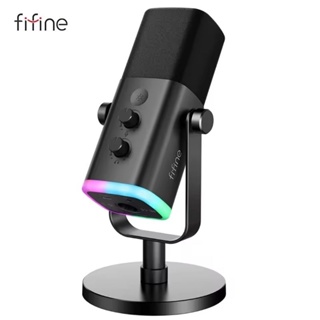 Microfone Fifine XLR AM8 – Som Profissional, Qualidade Estúdio em Oferta na Shopee