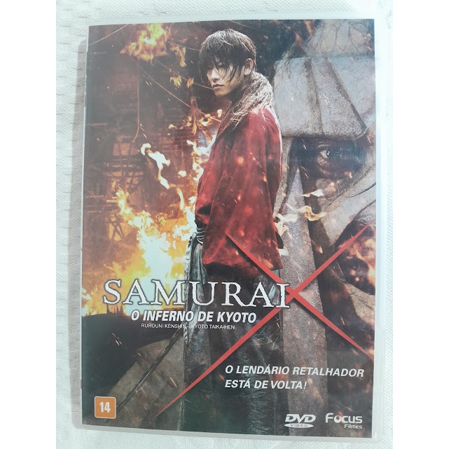 DVD SAMURAI X – O INFERNO DE KYOTO * ORIGINAL