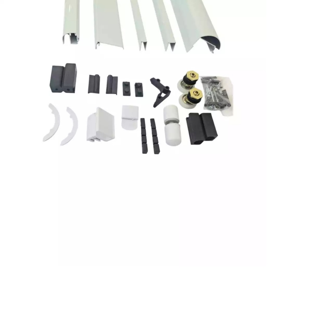 Kit Alumínio Box Banheiro Padrão Frontal F1-1,30x1,90mts em Oferta na Shopee