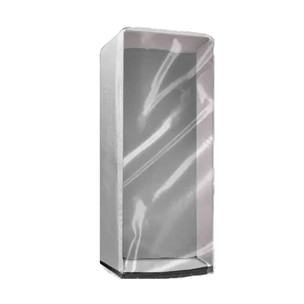 Capa para Climatizador L30cm  A70cm C30cm Branco Frente Transparente