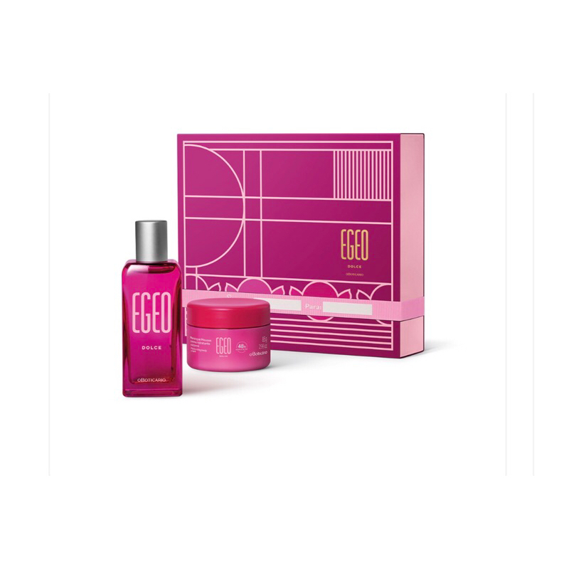 Kit Presente Egeo Dolce: Desodorante Colônia 50ml + Merengue Mousse Hidratante 85g