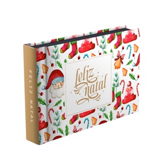 Álbum de Fotos Autocolante – Natal 15x21 (20 Fotos) – Instalivro ✨ em Oferta na Shopee