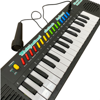 Piano Teclado Musical Infantil 32 Teclas Com Microfone Para Criança em Oferta na Shopee