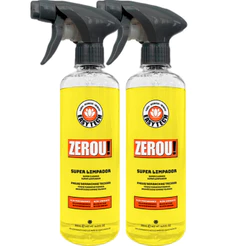 ZEROU! Limpador Multiuso Pneu Borrachas Tecidos Plásticos EasyTech 500ml