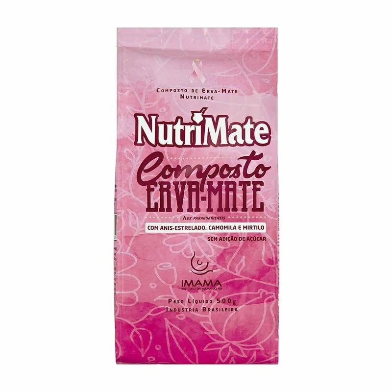 Composto de Erva-mate com Chás sem Adição de Açúcar Nutrimate 500g