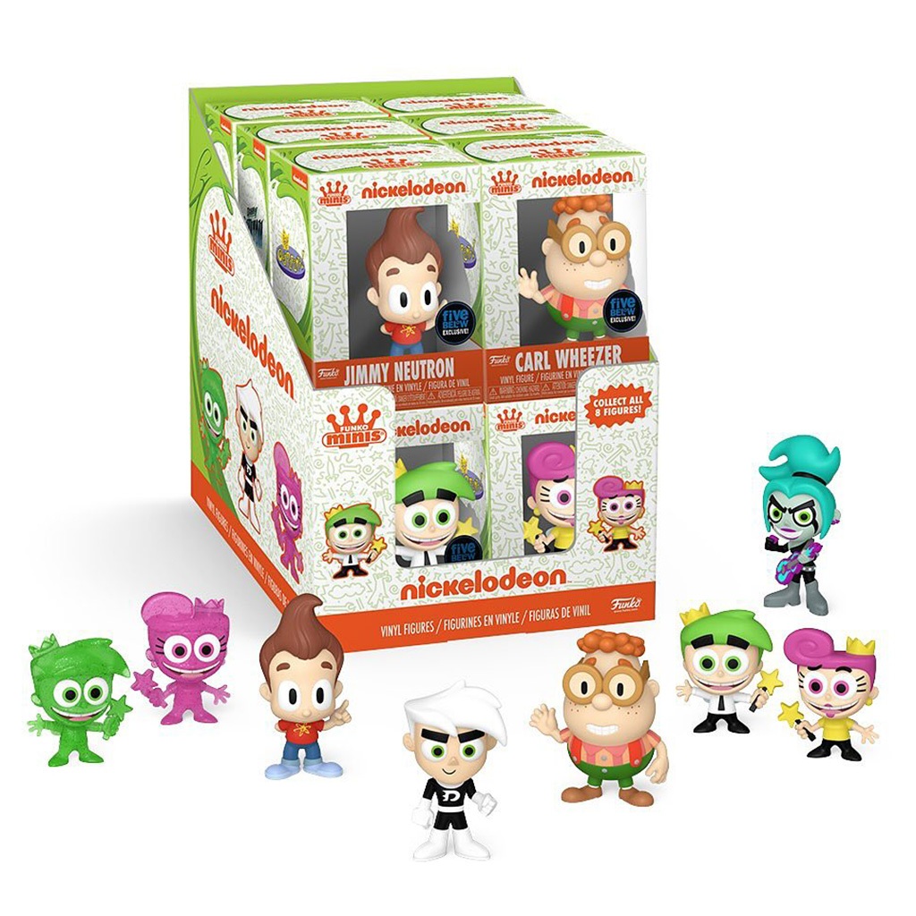 FUNKO MYSTERY MINIS NICKELODEON 85047 NOVO ORIGINAL