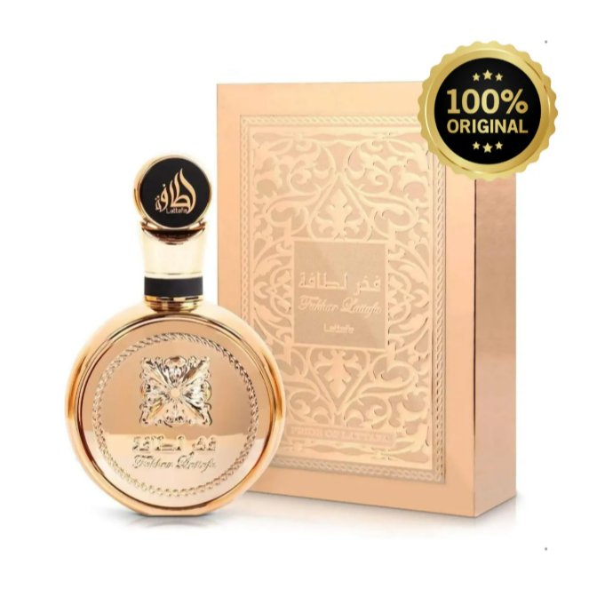 Perfume Lattafa Fakhar Gold Extrait Edp 100ml Lacrado Original Com Nota Fiscal E Selo Original Perfume Árabe Importado