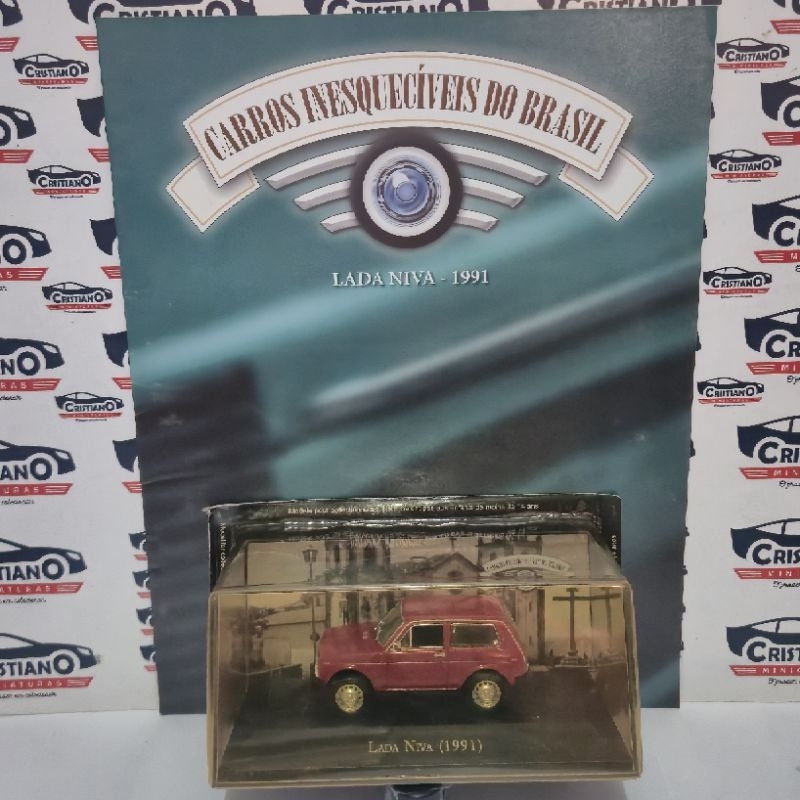 Lada Niva 1991 Carros Inesquecíveis do Brasil 1/43