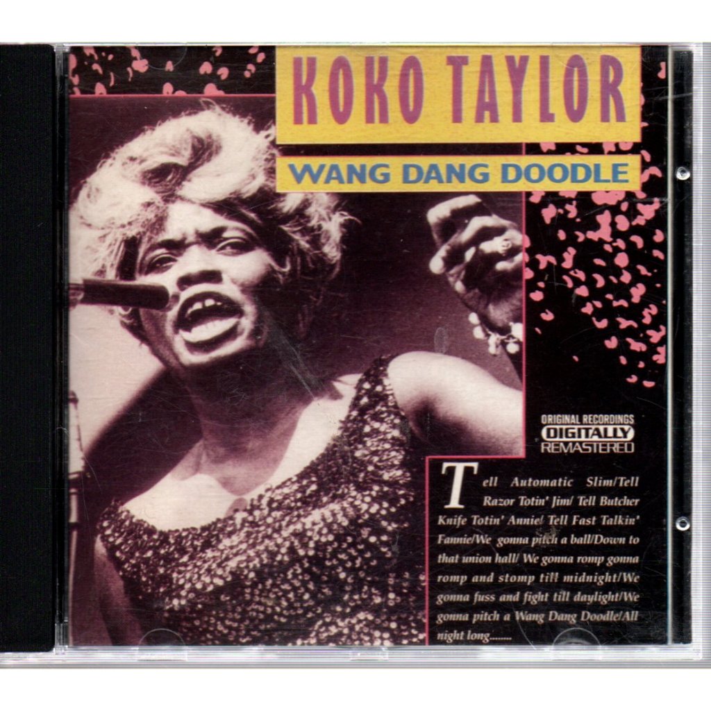 CD KOKO TAYLOR - WANK DANG DOODLE ( 1990 )