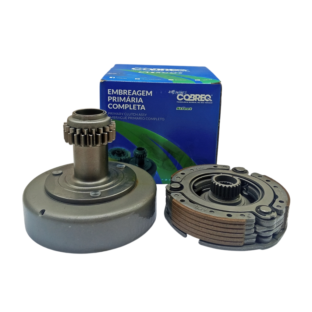 KIT EMBREAGEM PRIMARIA COMPLETA COBREQ ( 0018-KE ) HONDA BIZ 125 2005 EM DIANTE em Oferta na Shopee