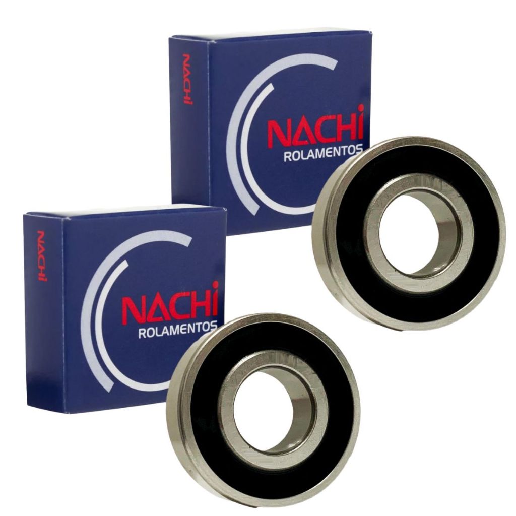 Kit Rolamentos Roda Dianteira Cb 250f Twister Nachi em Oferta na Shopee