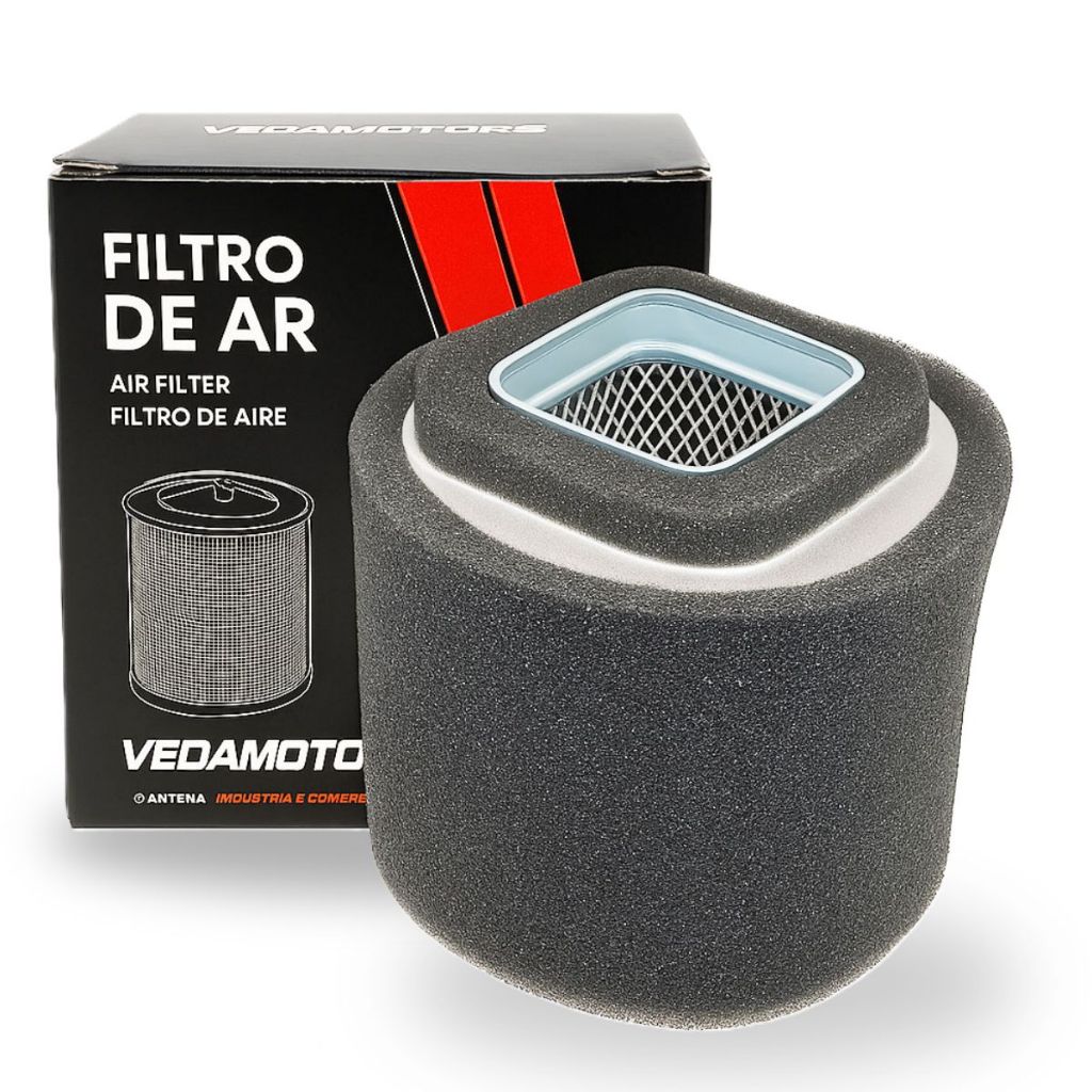 Filtro de Ar Factor 125 2009-2016 / Ybr 125 2000 A 2008 Vedamotors em Oferta na Shopee