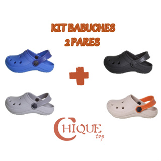 Kit 2 Babuche Infantil Chinelo Masculino Menino Valente Calçados Confortável Macio Correia em Oferta na Shopee