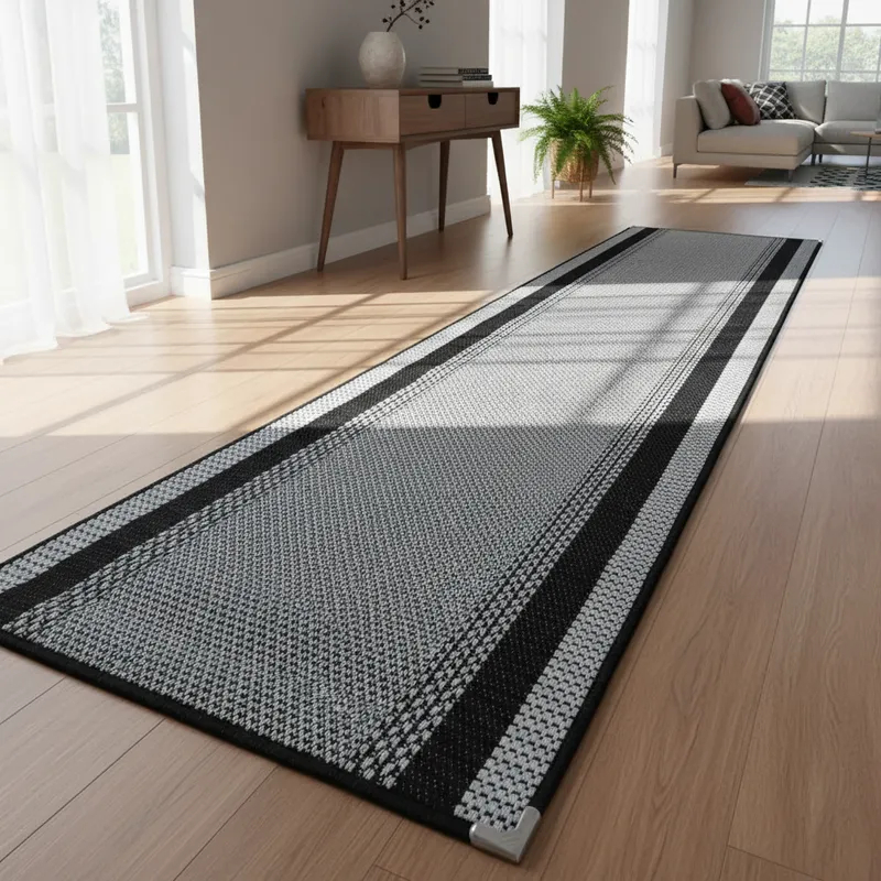 Passadeira Decorativa Sisal Antiderrapante 2,30x0,66 Funcional para Quarto e Cozinha em Oferta na Shopee