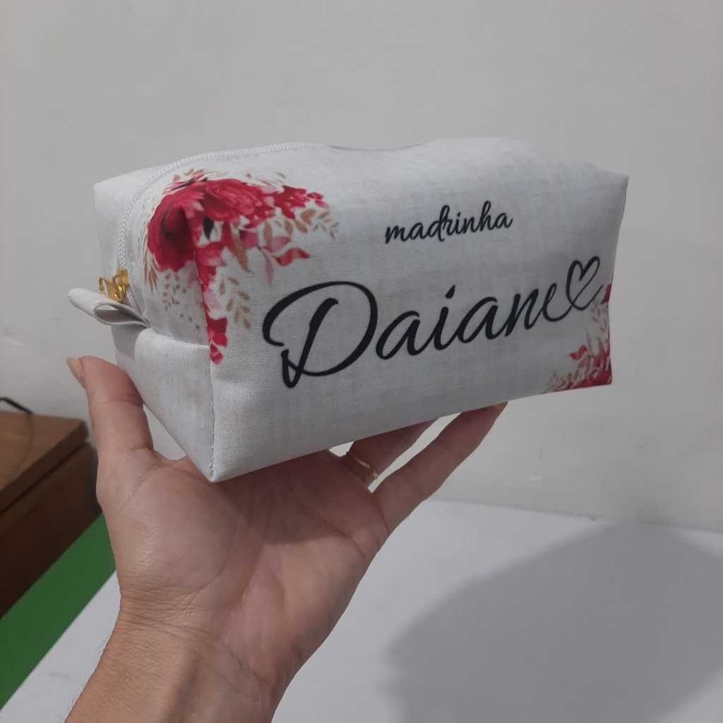 Necessaire personalizada, box Madrinha,Festa Necessaire pronta Entrega