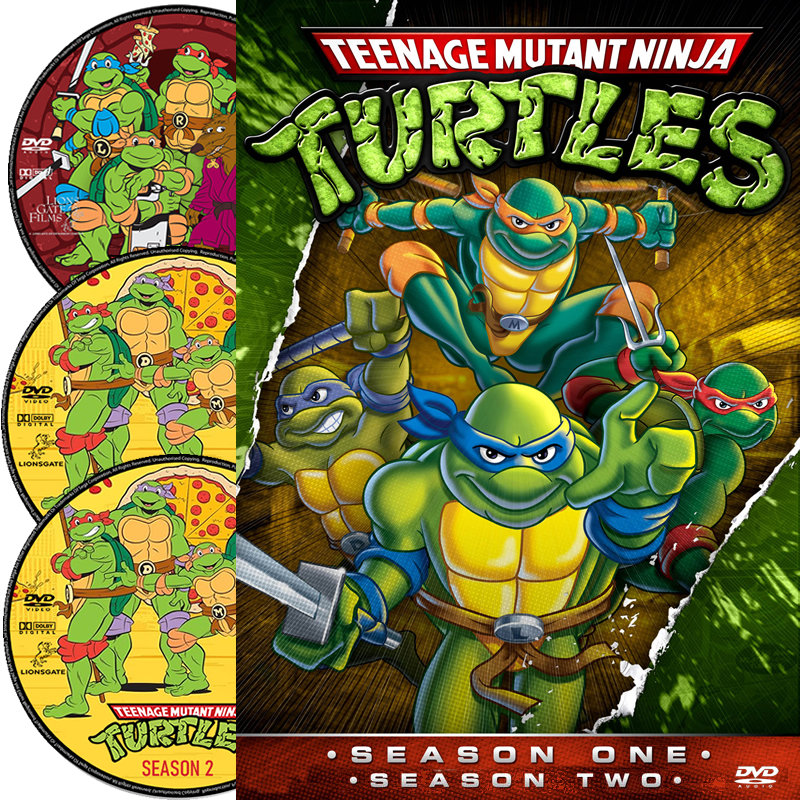 Dvd - Série As Tartarugas Ninjas 1987  Desenho Clássico1/2 Temp. (ler Anuncio)