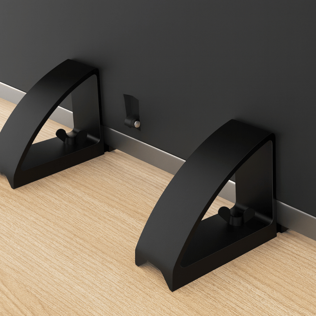 Kit 2 Suporte de Mesa Para Tablet Tela Tv e Monitor de 12'' Ate 32'' Polegadas Ajustável Resistente