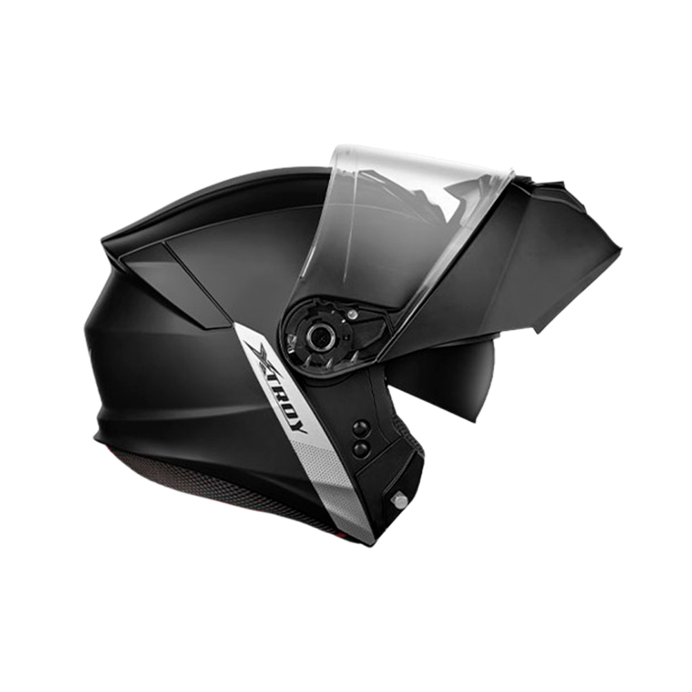 Capacete EBF X-TROY (articulado escamoteável robocop moto motoboy motoqueiro)