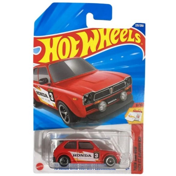 Hot Wheels '73 Honda Civic Custom / Personnalisé Jaguar XJC V12 Coupe BMW 2002