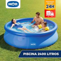 Piscina Splash Fun Redonda Inflável 2400 Litros - Mor