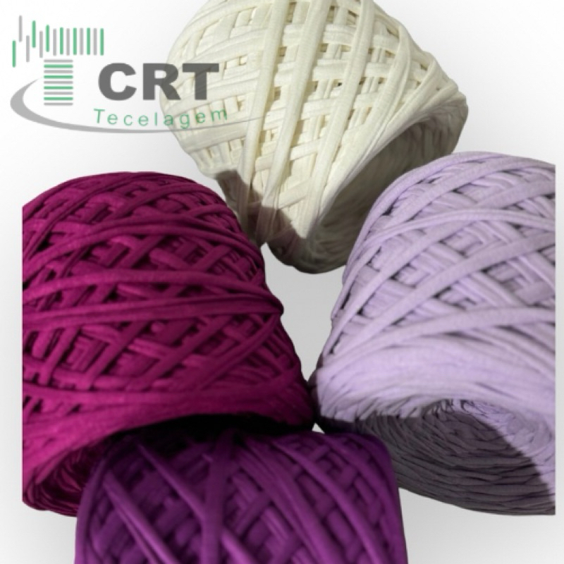 Kit 4 Rolos de Fio de Malha Residual 500g (Total 2kg) Selecionado para Crochê, Tear e Artesanato em Oferta na Shopee