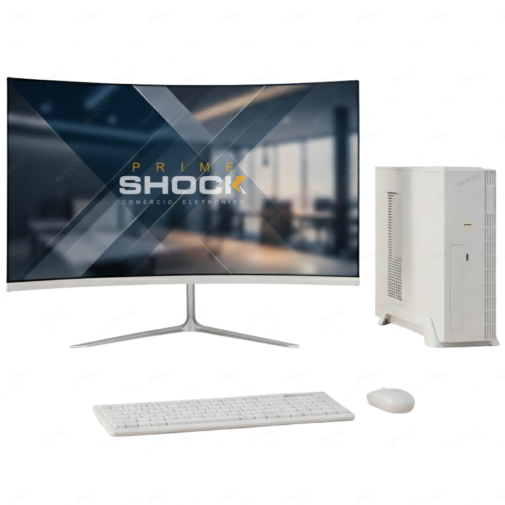 Computador Pc Slim Branco I7 16gb Ram Ssd 480gb Tela 23 Wifi em Oferta na Shopee